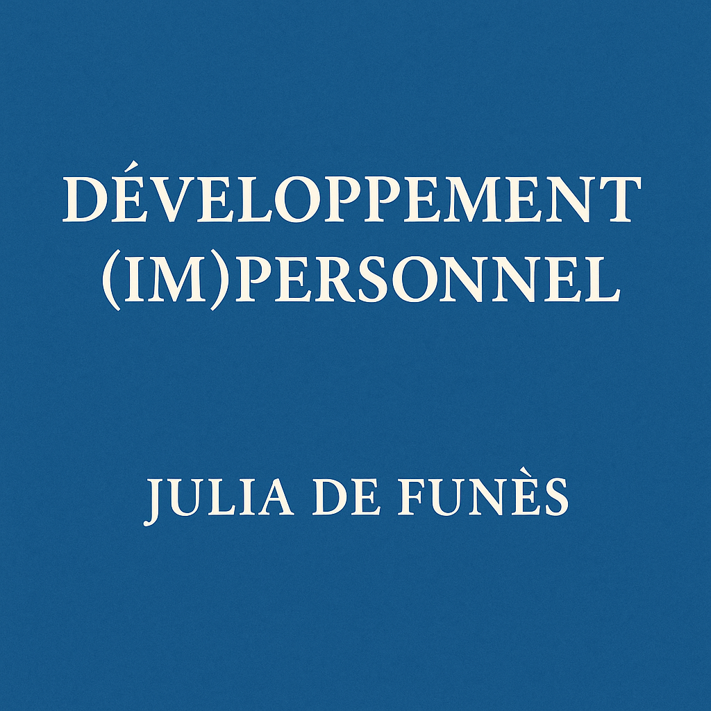 Julia de funes développement (im)personnel